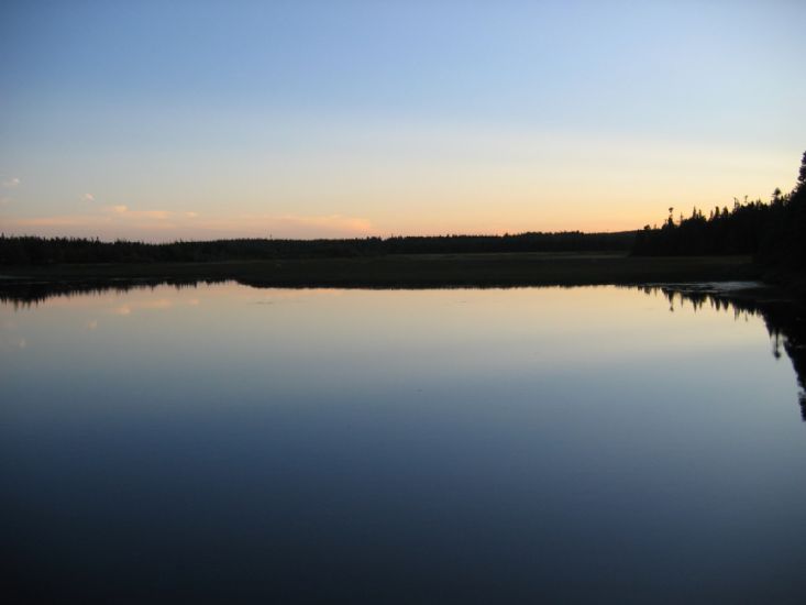 Typical Evening on the Pond 